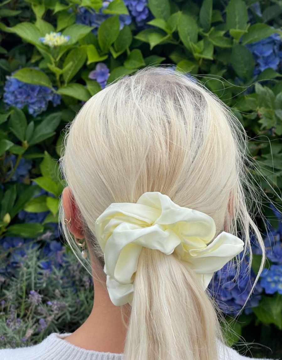 Accessories sundayz | Stor Silke Scrunchie