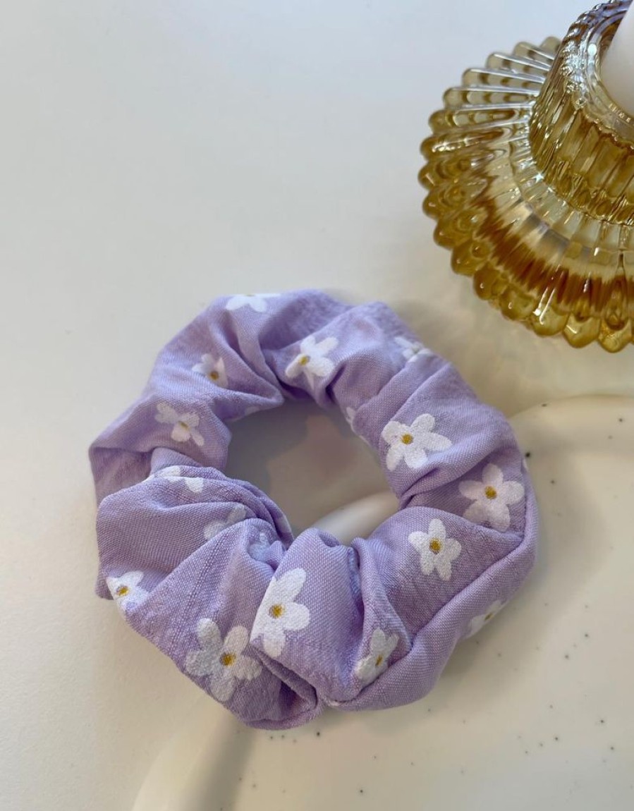 Accessories sundayz | Scrunchie Med Blomster