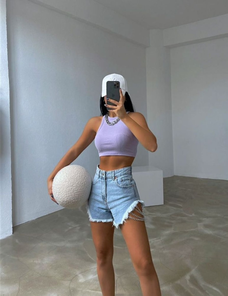 Toj sundayz | Kylie Cowboy Shorts