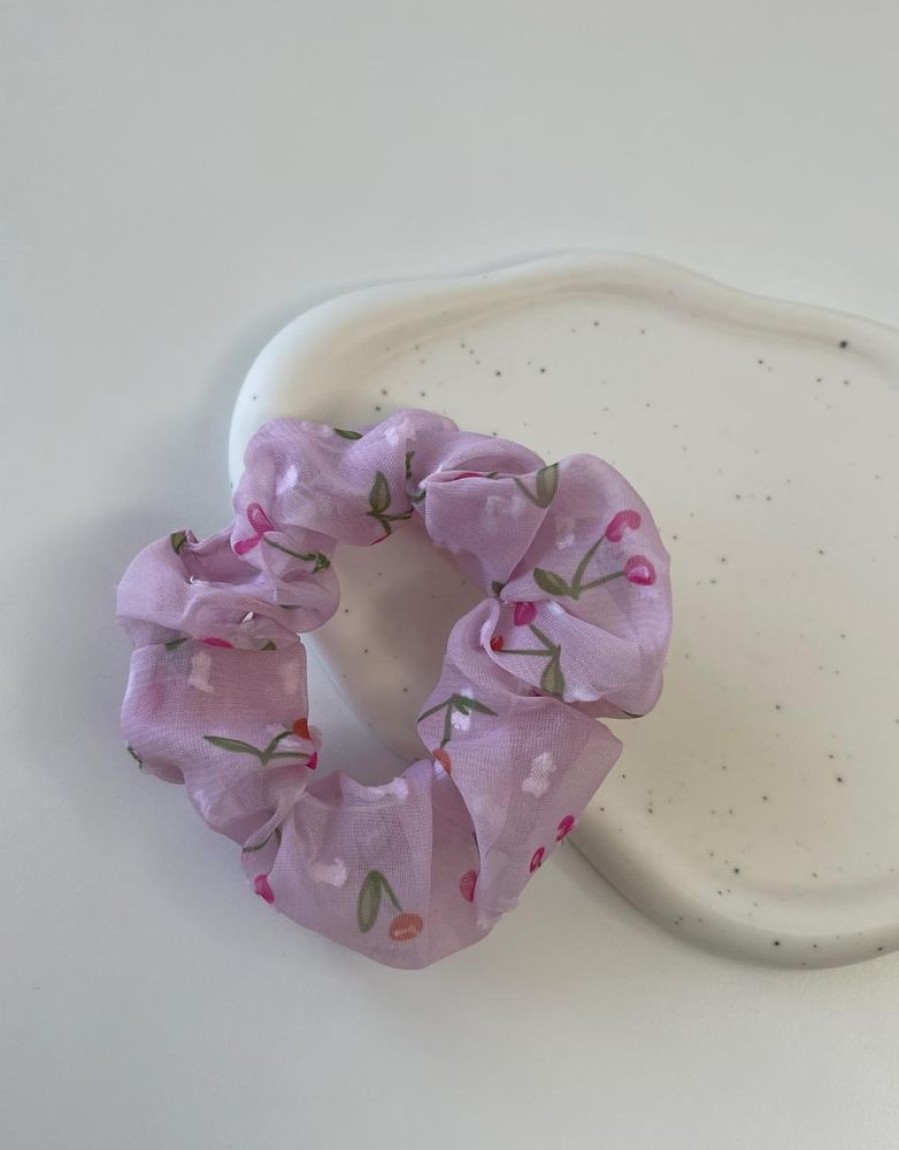 Accessories sundayz | Scrunchie Med Kirsebaer