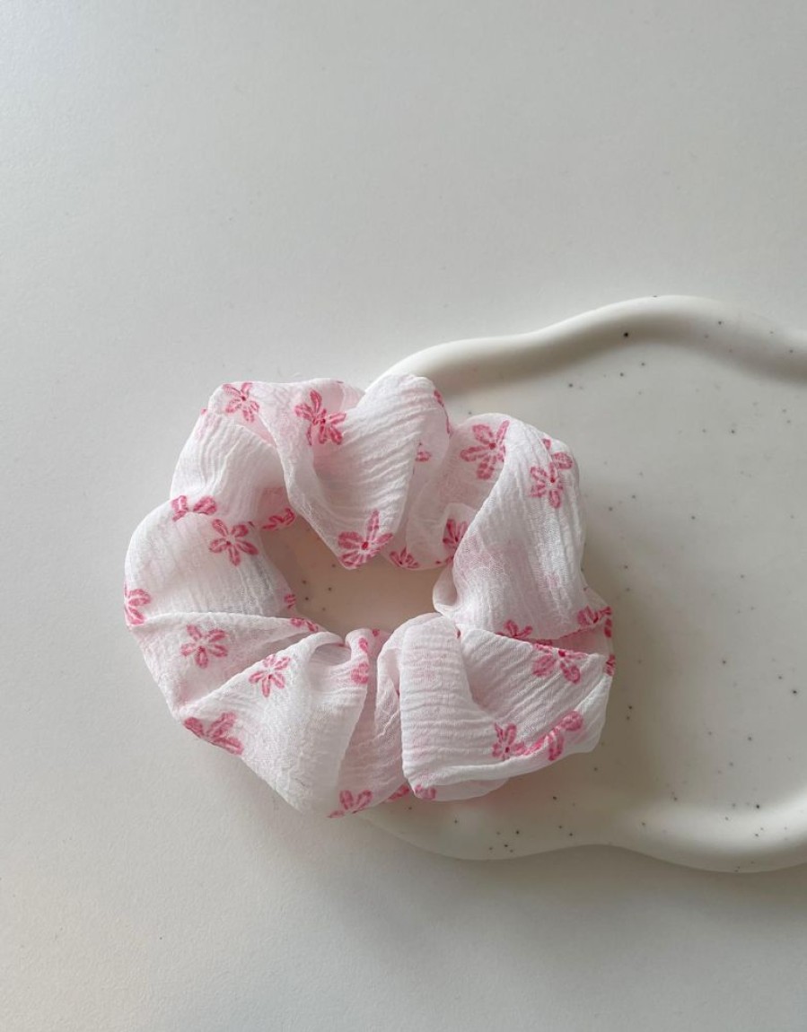 Accessories sundayz | Scrunchie Med Blomster